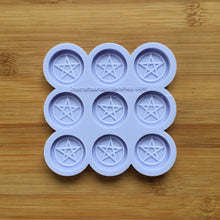 Load image into Gallery viewer, 1&quot; Pentagram Silicone Mold
