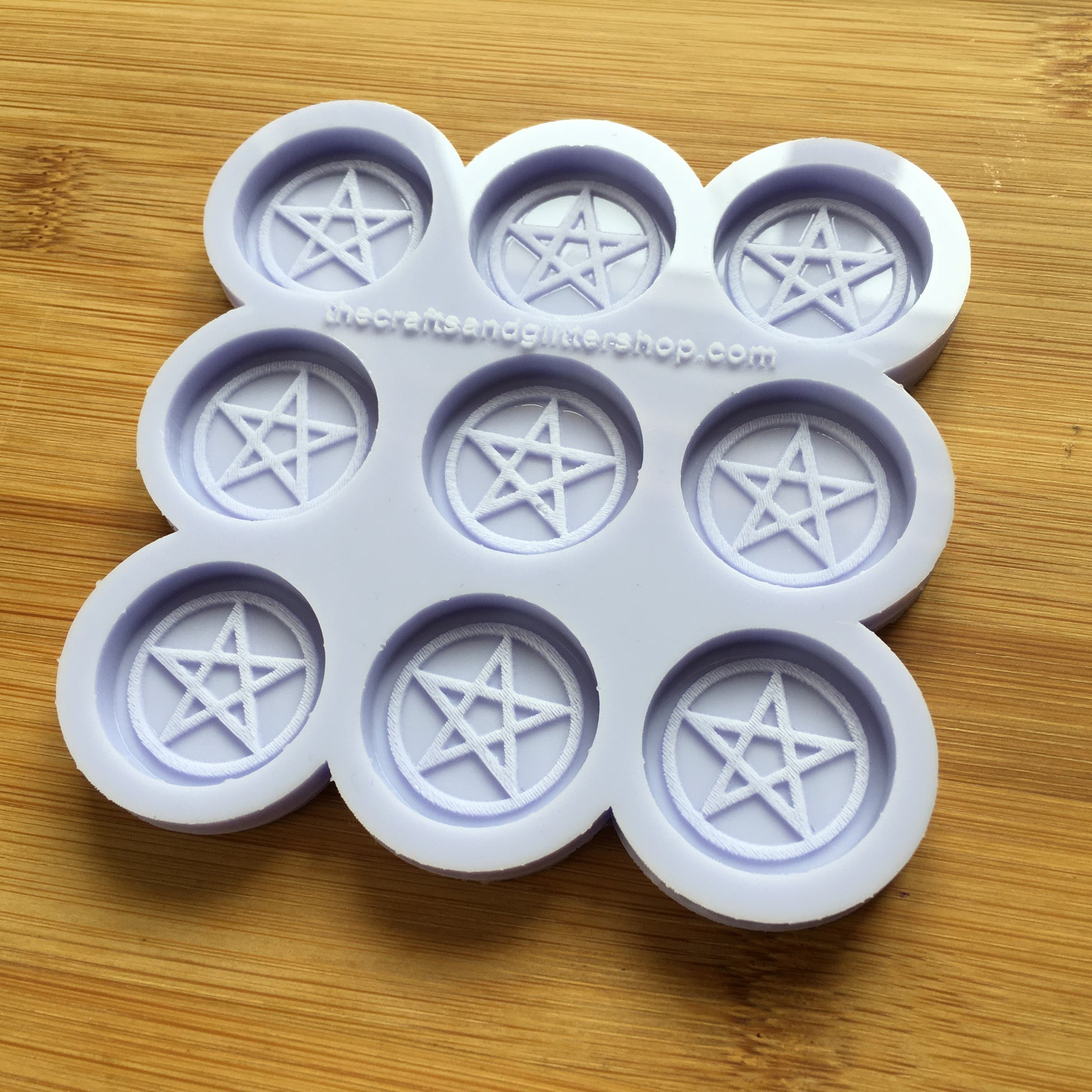 Pentagram Silicone Mold - The Crafts and Glitter Shop