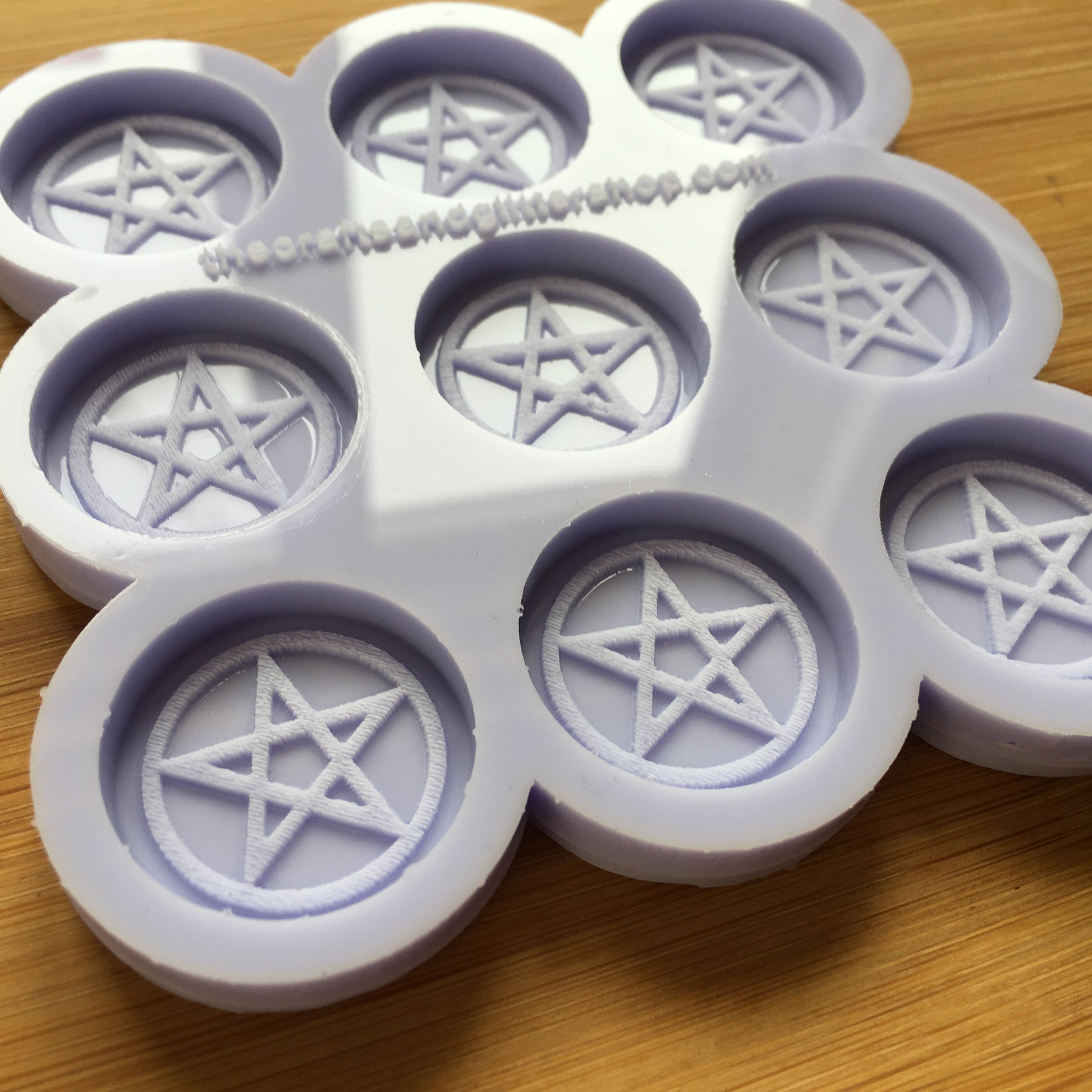Pentagram Silicone Mold - The Crafts and Glitter Shop