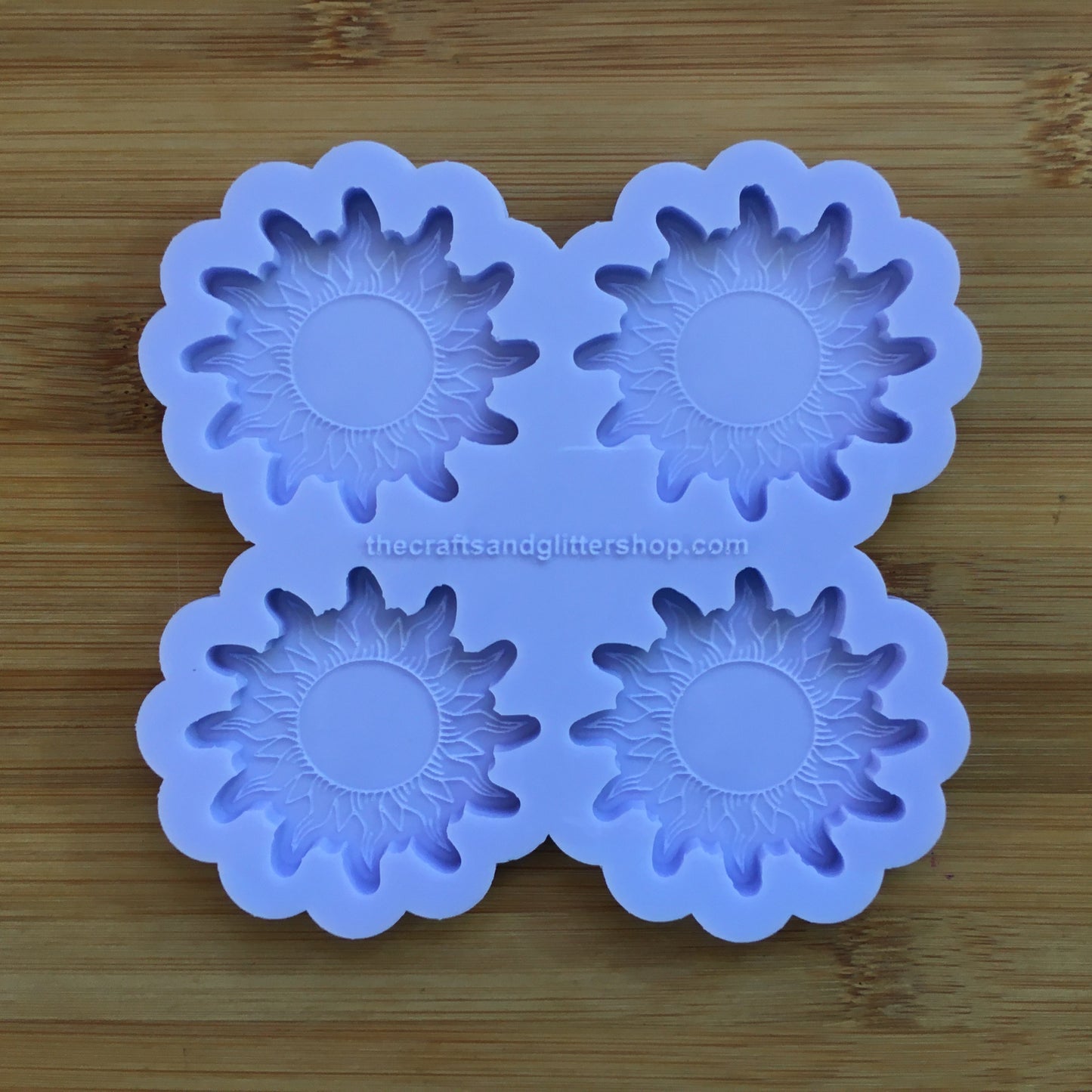 2 inch Sun Silicone Mold - The Crafts and Glitter Shop