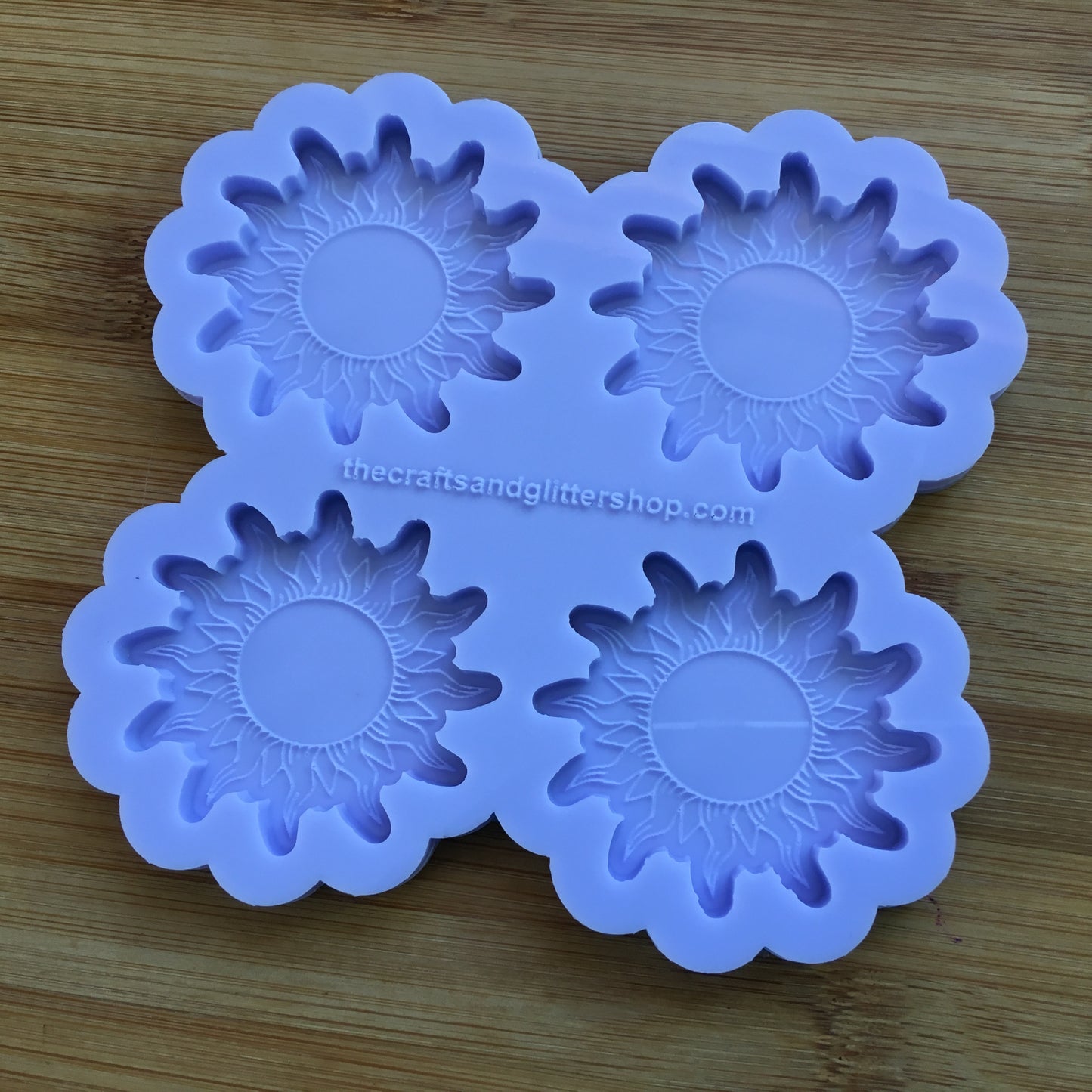 2 inch Sun Silicone Mold - The Crafts and Glitter Shop