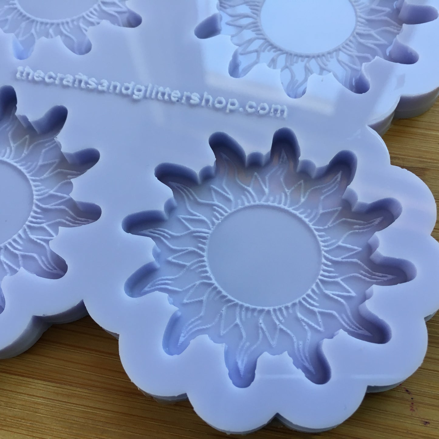 2 inch Sun Silicone Mold - The Crafts and Glitter Shop