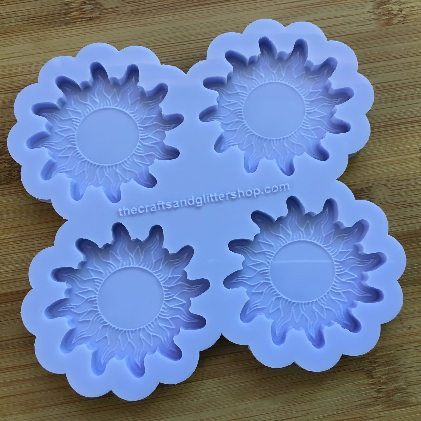 2 inch Sun Silicone Mold - The Crafts and Glitter Shop