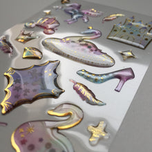 Load image into Gallery viewer, Unicorn Epoxy Stickers - 1 Sheet