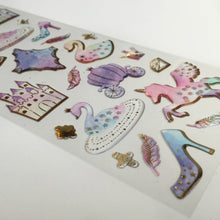 Load image into Gallery viewer, Unicorn Epoxy Stickers - 1 Sheet