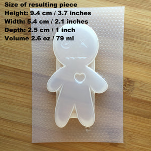 2.6 oz Voodoo Doll Plastic Mold