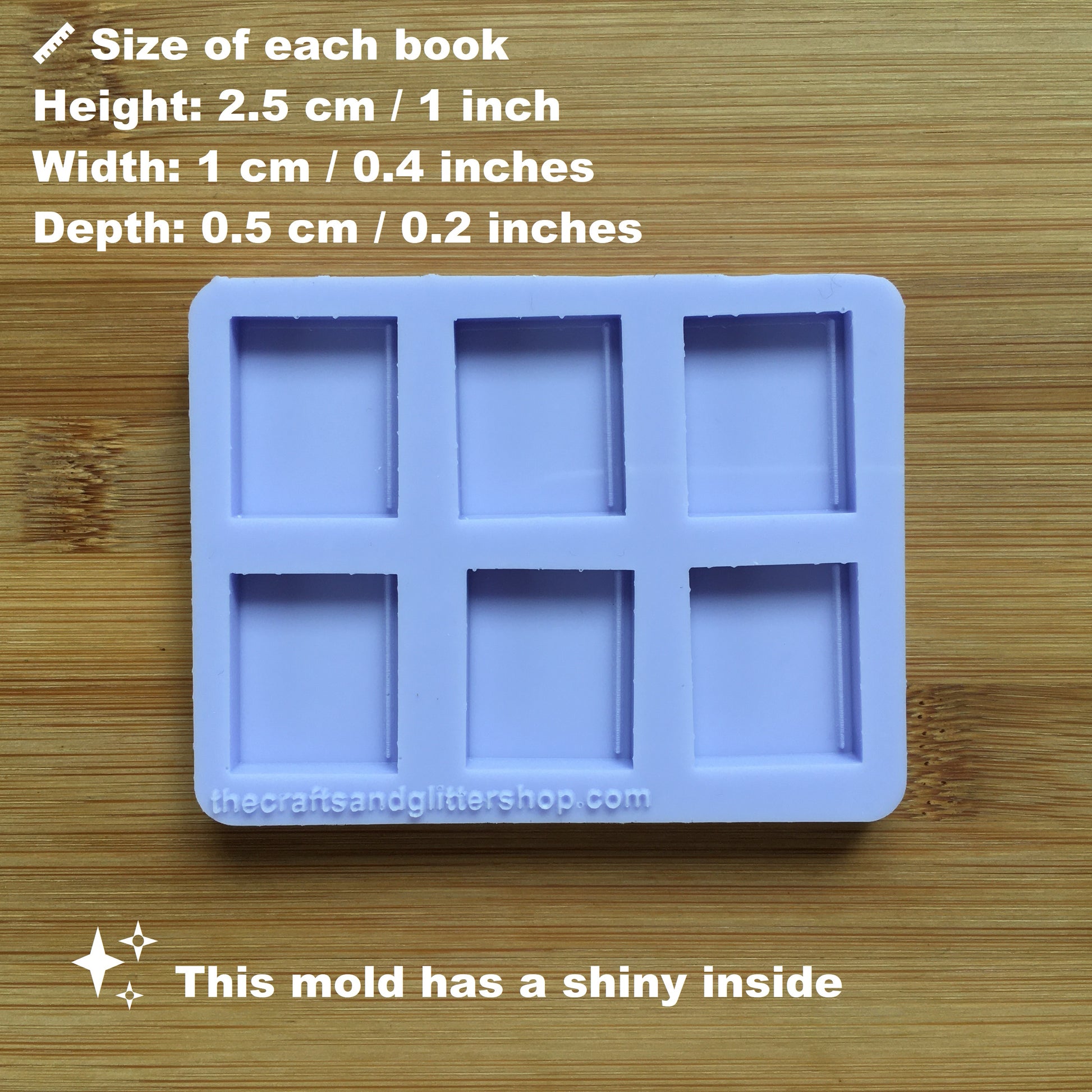 Book Silicone Mold - The Crafts and Glitter Shop