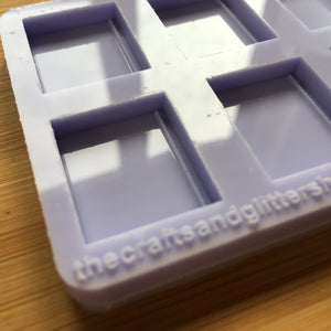 1" Book Silicone Mold - available in 6, 12, 16 or 24 cavity molds