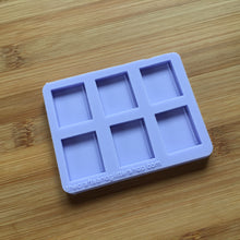 Load image into Gallery viewer, 1&quot; Book Silicone Mold, Food Safe Silicone Rubber Mould - available in 6, 12, 16 or 24 cavity molds