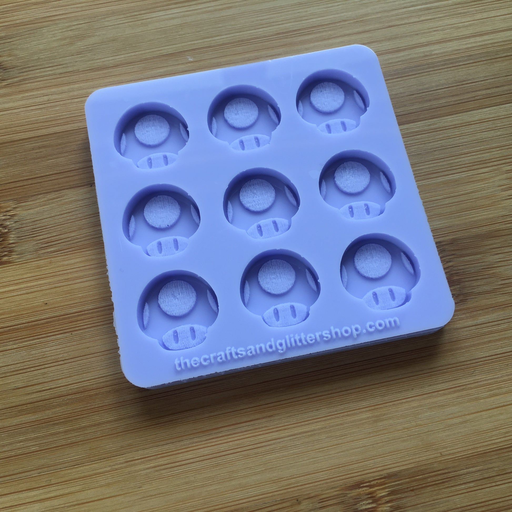 2cm Mushroom Silicone Mold - The Crafts and Glitter Shop