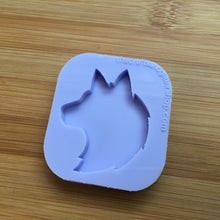 Load image into Gallery viewer, 2&quot; Wolf Head Silicone Mold, Food Safe Silicone Rubber Mould