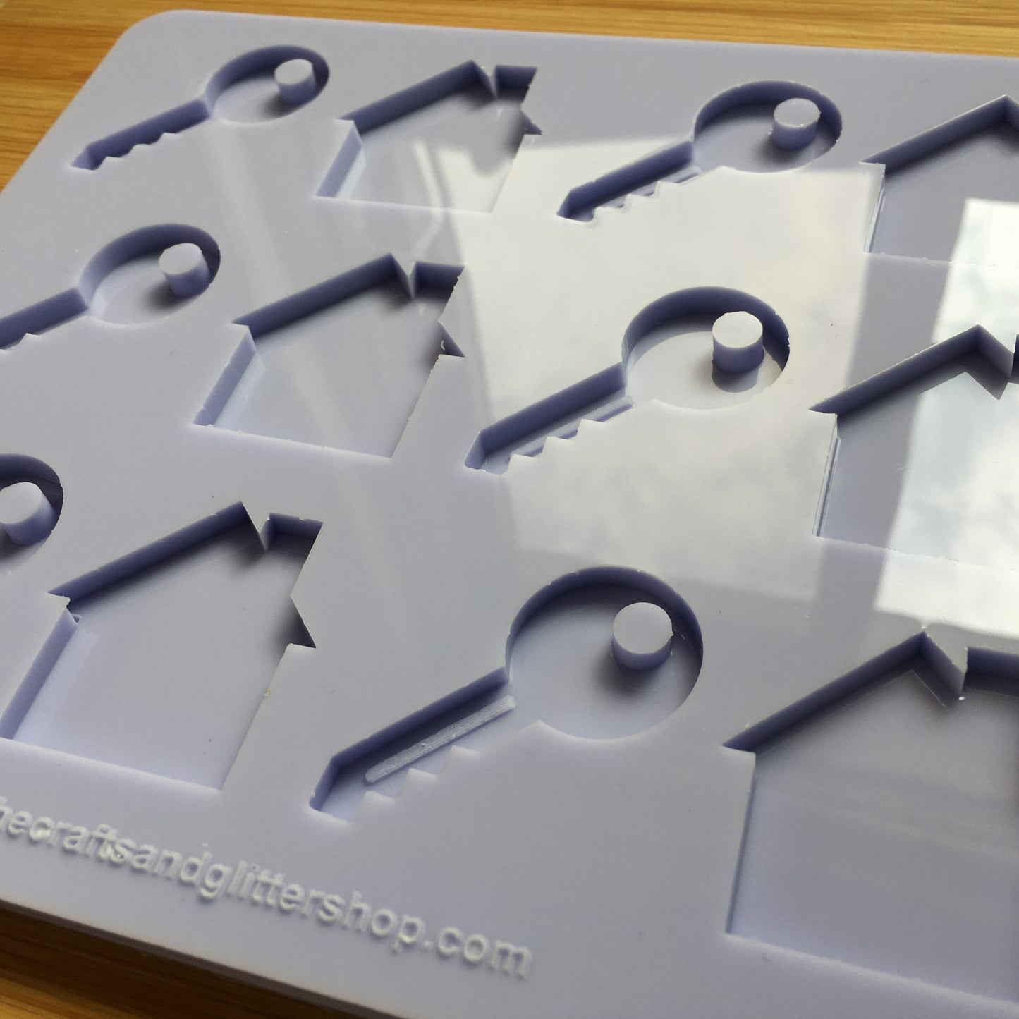Key & House Silicone Mold - The Crafts and Glitter Shop