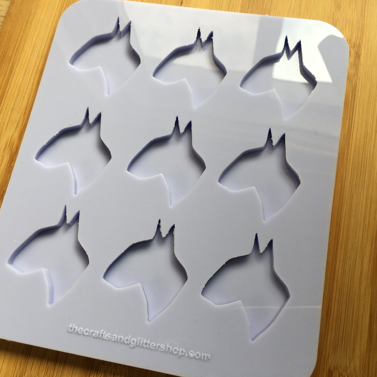English Bull Terrier Silicone Mold - The Crafts and Glitter Shop