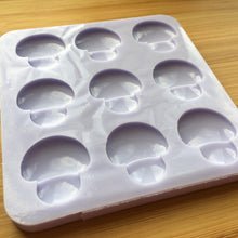 Load image into Gallery viewer, 3cm Mushroom Silicone Mold, Food Safe Silicone Rubber Mould