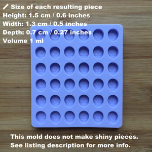 15mm Alien Silicone Mold, Food Safe Silicone Rubber Mould