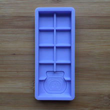 Load image into Gallery viewer, 1.5 oz Wax Burner Snap Bar Silicone Mold, Food Safe Silicone Rubber Mould