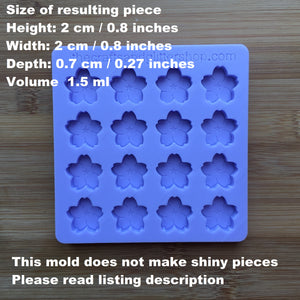 2cm Sakura Silicone Mold, Food Safe Silicone Rubber Mould