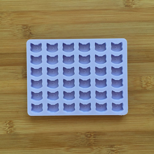 15mm Lunar Cat Silicone Mold, Food Safe Silicone Rubber Mould