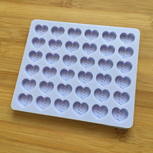 Load image into Gallery viewer, 16mm Broken Heart Silicone Mold, Food Safe Silicone Rubber Mould