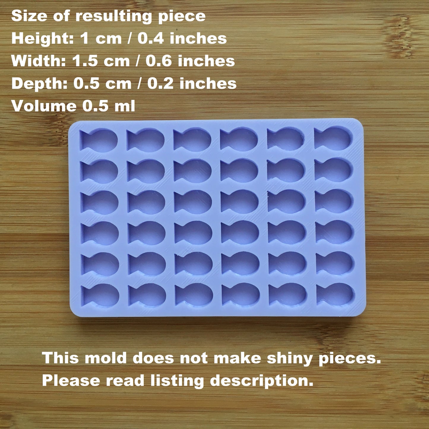 Fish Silicone Mold - The Crafts and Glitter Shop