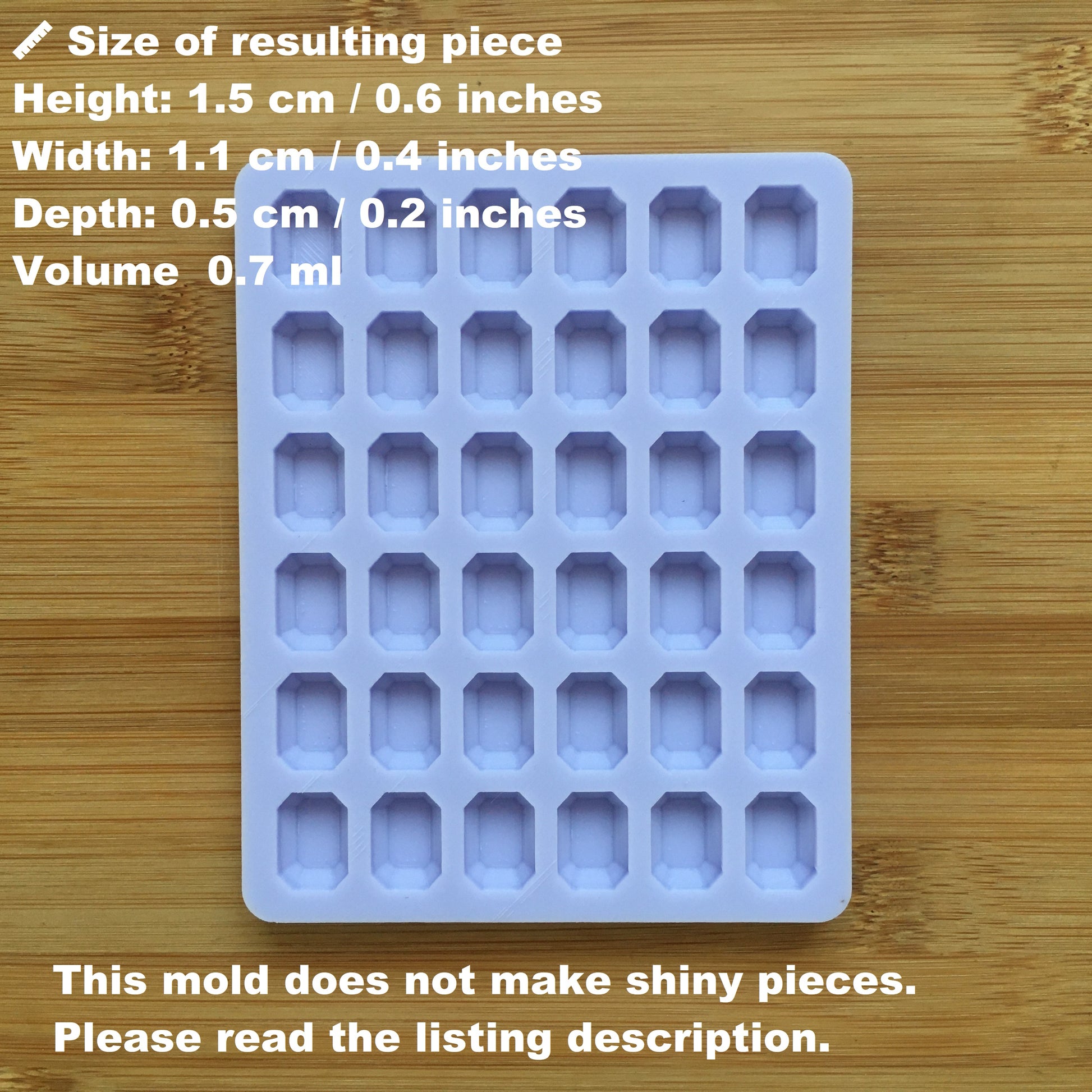 Gem Silicone Mold - The Crafts and Glitter Shop