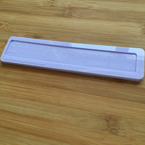 6" / 15 cm Ruler Silicone Mold, Food Safe Silicone Rubber Mould