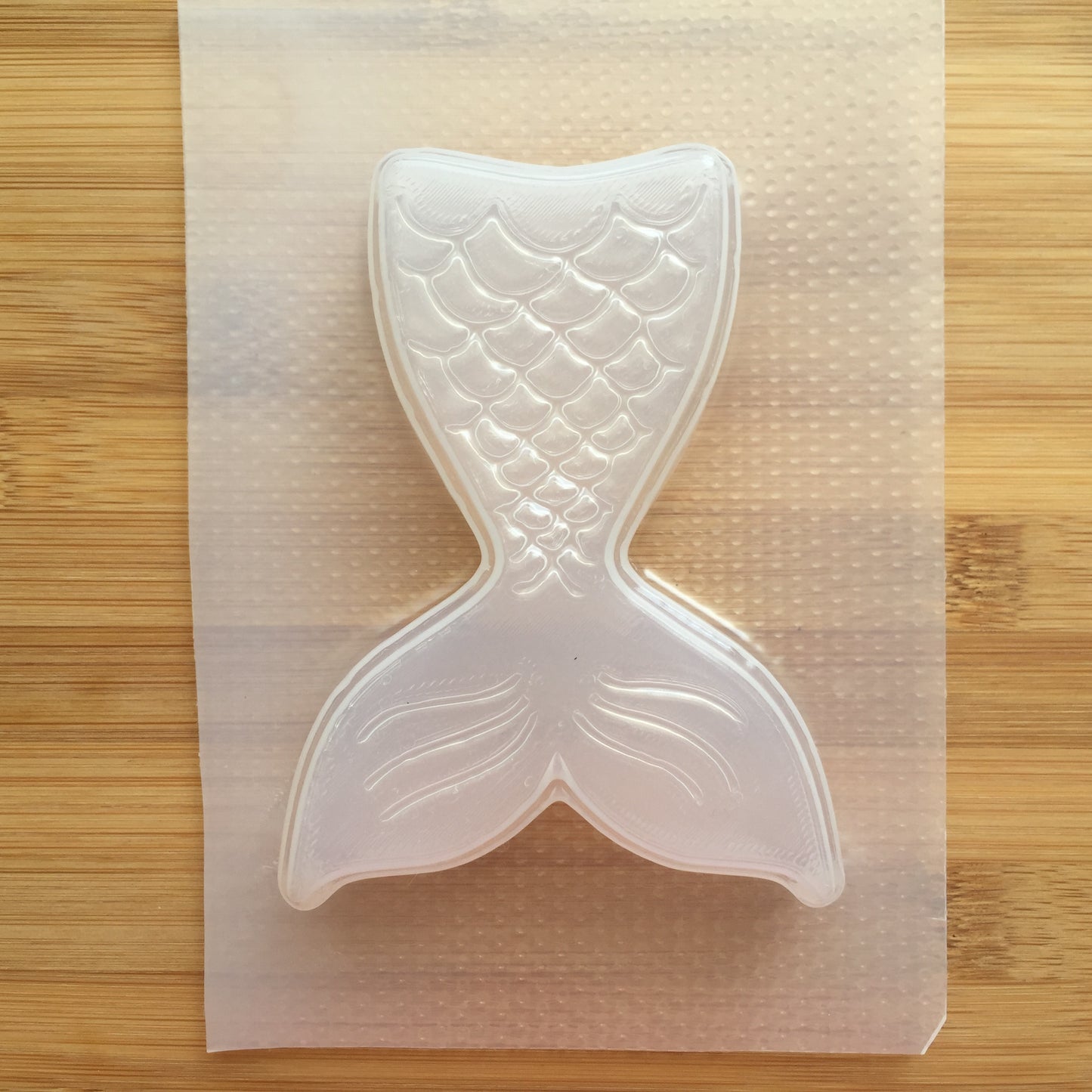 4 oz Mermaid Tail Plastic Mold
