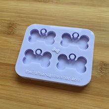 Load image into Gallery viewer, 3cm Bone with hoop Silicone Mold, Food Safe Silicone Rubber Mould