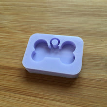 Load image into Gallery viewer, 3cm Bone with hoop Silicone Mold, Food Safe Silicone Rubber Mould