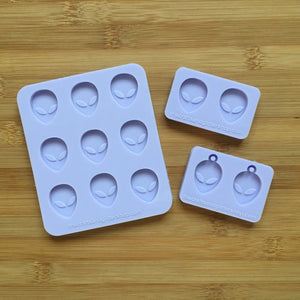 1" Alien Silicone Mold, Food Safe Silicone Rubber Mould