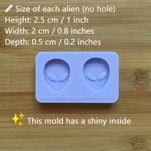 1" Alien Silicone Mold, Food Safe Silicone Rubber Mould