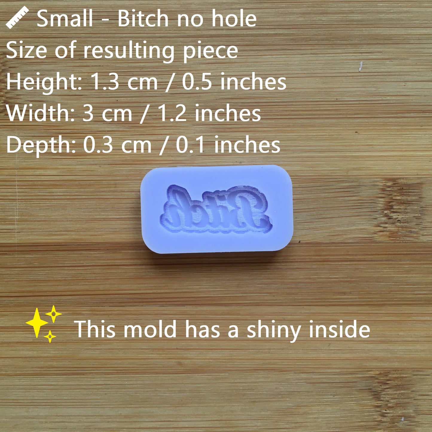 Bitch Silicone Mold - The Crafts and Glitter Shop