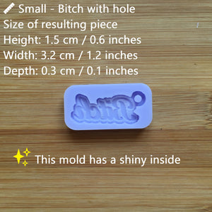 Bitch Silicone Mold, Food Safe Silicone Rubber Mould