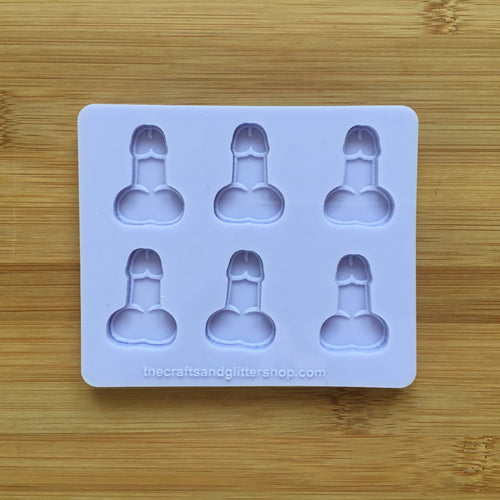 3cm Penis Silicone Mold, Food Safe Silicone Rubber Mould