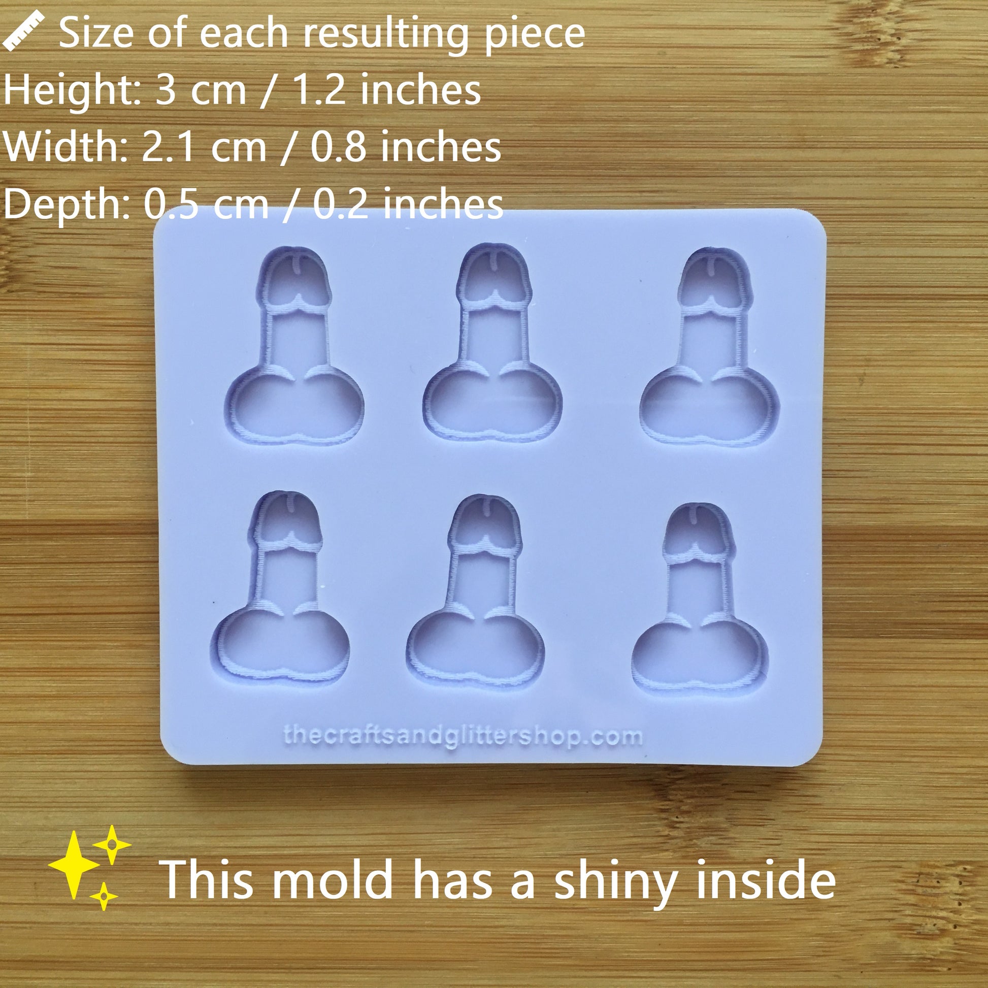 Penis Silicone Mold - The Crafts and Glitter Shop