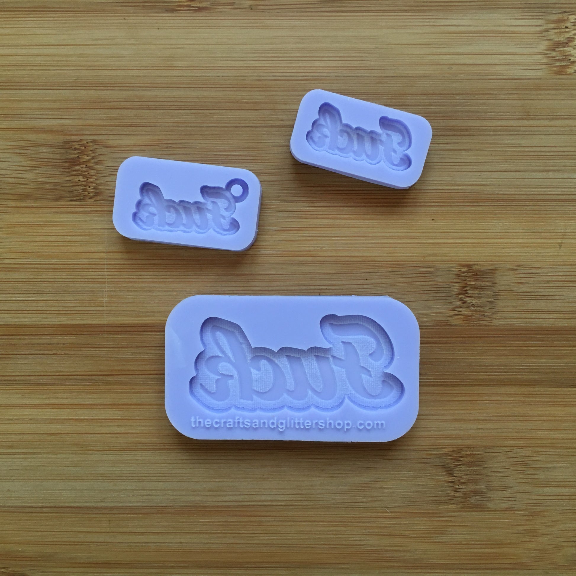 Fuck Silicone Mold, Food Safe Silicone Rubber Mould - The Crafts and Glitter Shop