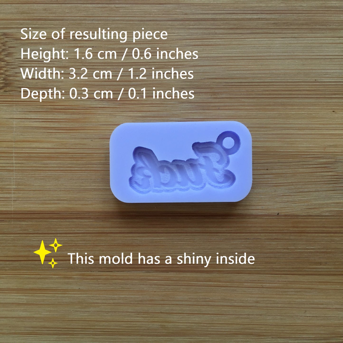 Fuck Silicone Mold, Food Safe Silicone Rubber Mould - The Crafts and Glitter Shop