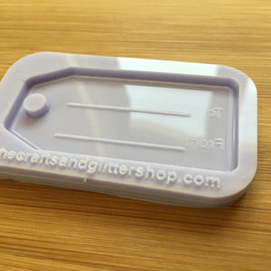 Gift Tag Silicone Mold, Food Safe Silicone Rubber Mould