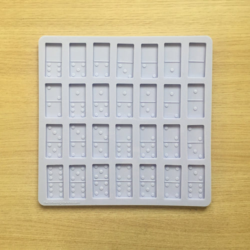 Dominoes Set Silicone Mold, Food Safe Silicone Rubber Mould