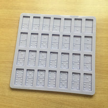 Load image into Gallery viewer, Dominoes Set Silicone Mold, Food Safe Silicone Rubber Mould