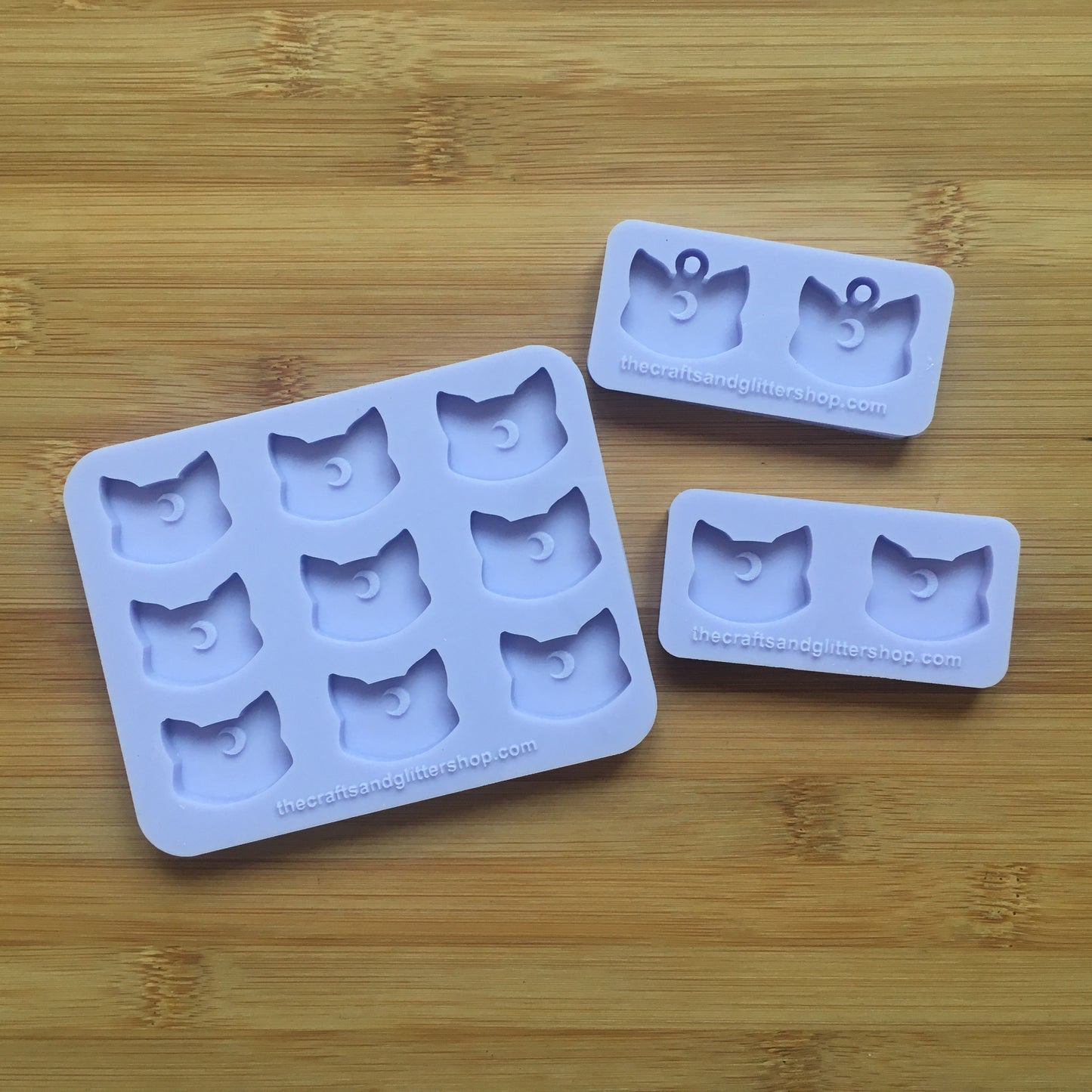 Lunar Cat Silicone Mold - The Crafts and Glitter Shop