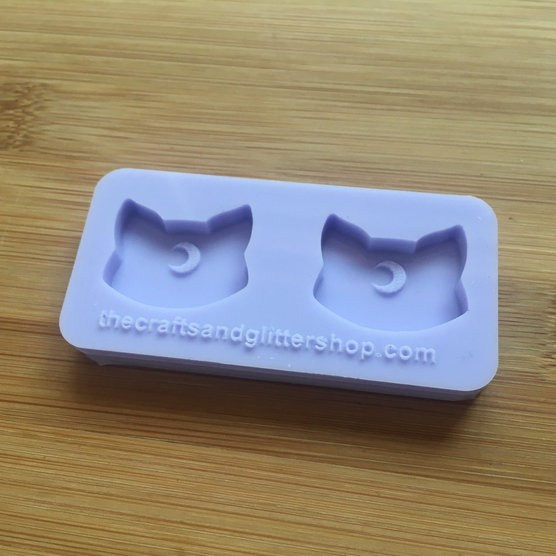 Lunar Cat Silicone Mold - The Crafts and Glitter Shop