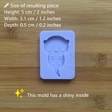 Load image into Gallery viewer, 2&quot; Otter Silicone Mold, Food Safe Silicone Rubber Mould