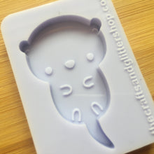 Load image into Gallery viewer, 2&quot; Otter Silicone Mold, Food Safe Silicone Rubber Mould