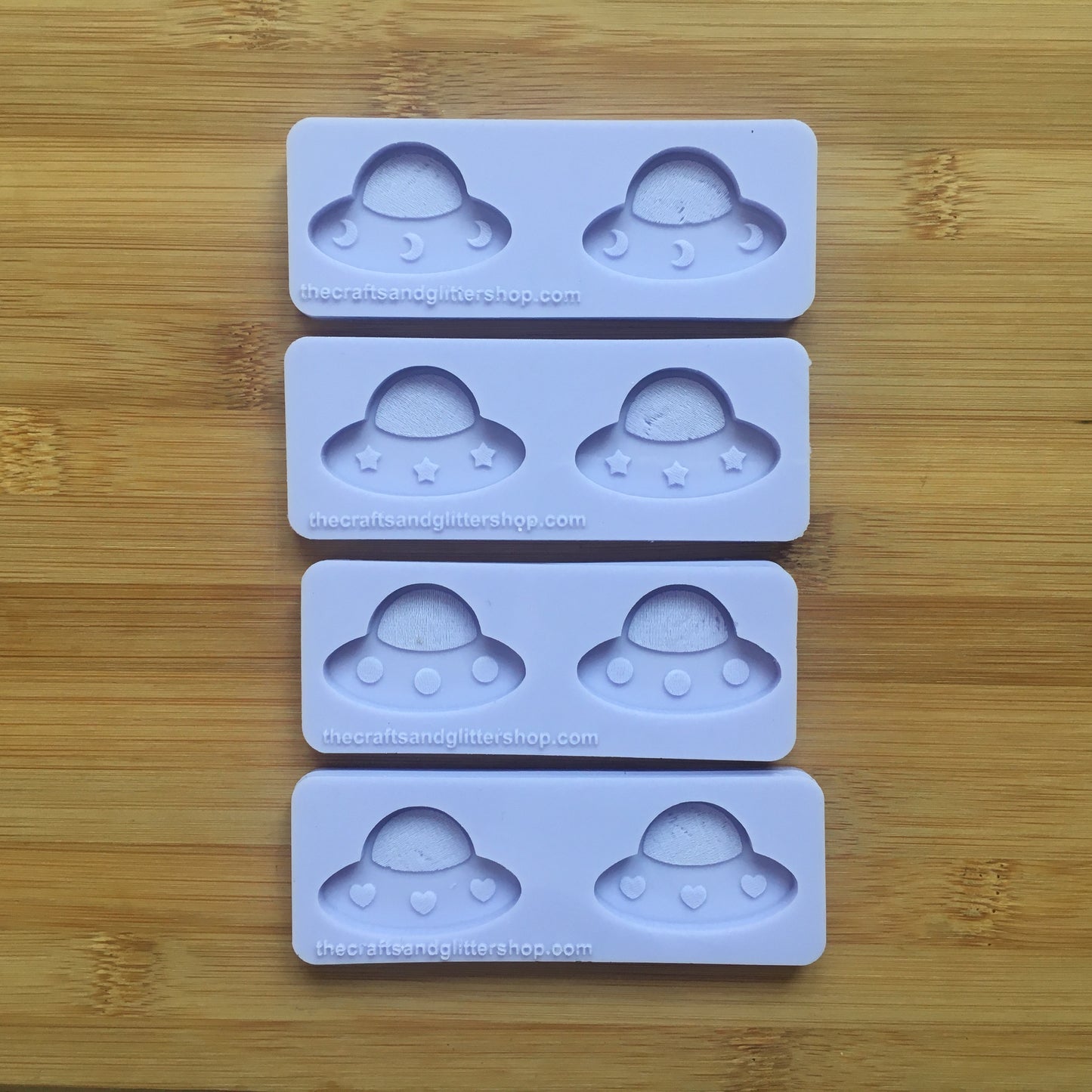 1.5 inch Spaceship Silicone Mold - The Crafts and Glitter Shop