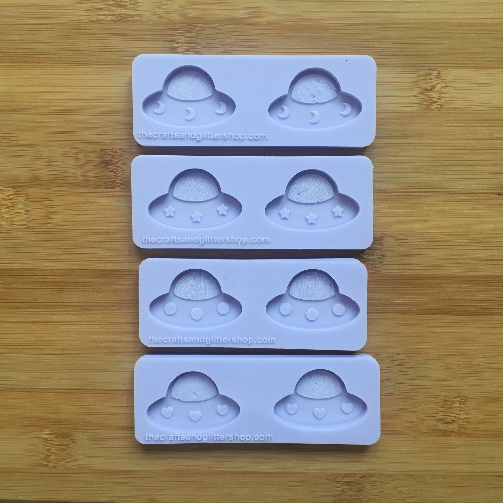 1.5 inch Spaceship Silicone Mold - The Crafts and Glitter Shop