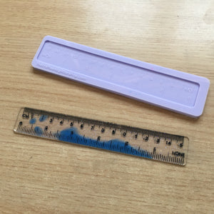 6" / 15 cm Ruler Silicone Mold, Food Safe Silicone Rubber Mould
