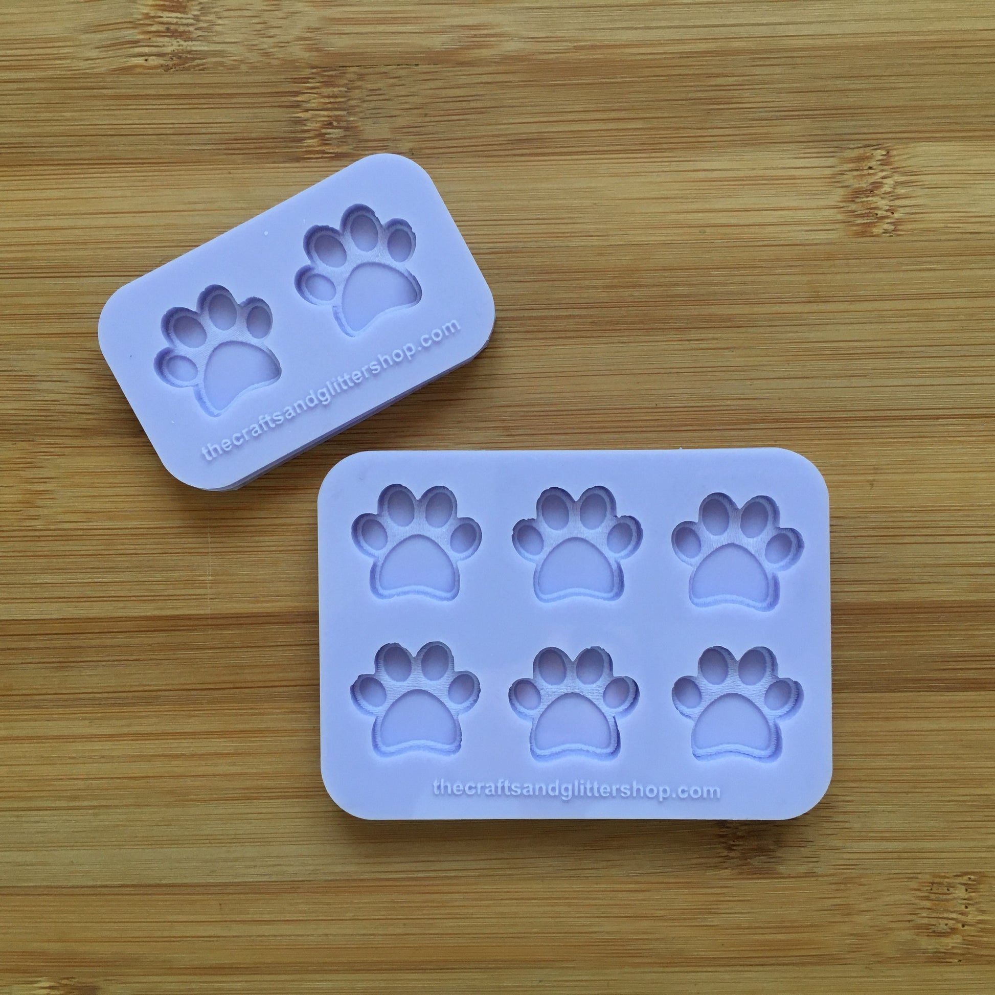 Paw Silicone Mold - The Crafts and Glitter Shop