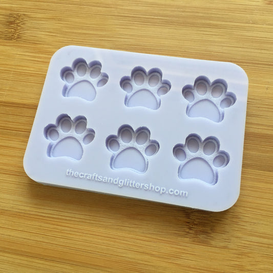 Paw Silicone Mold - The Crafts and Glitter Shop