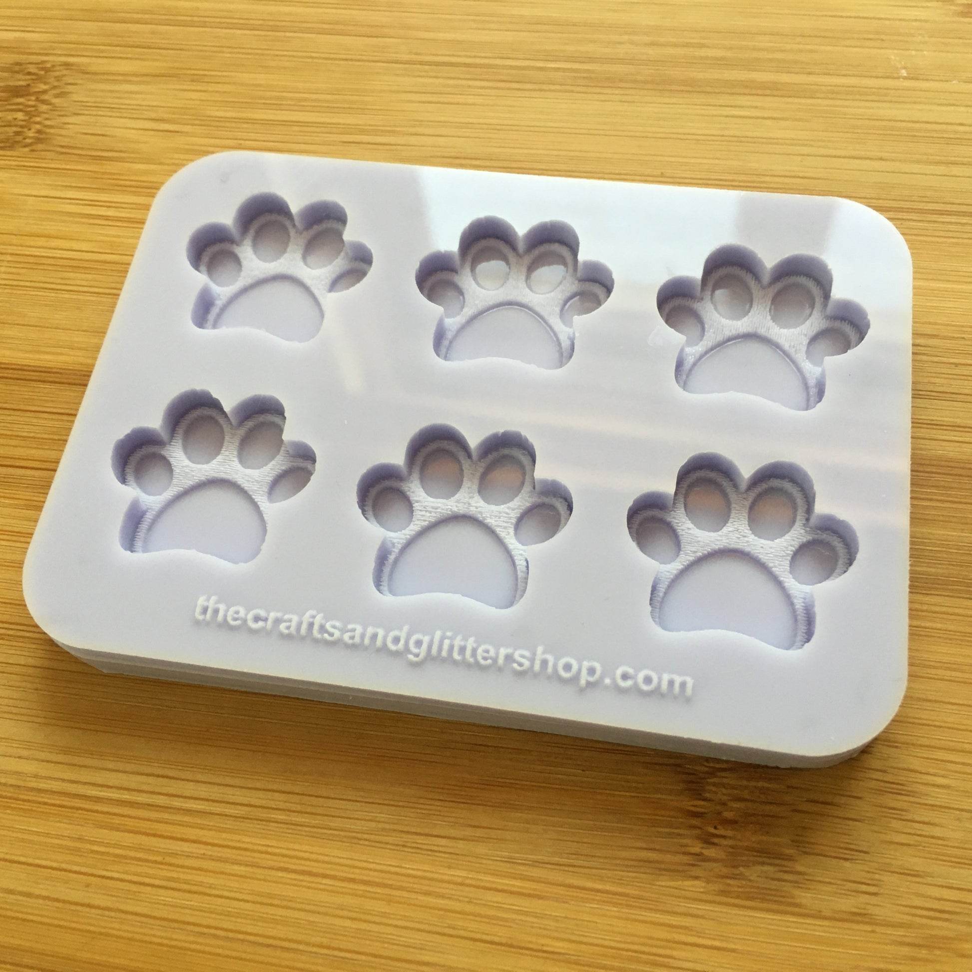 Paw Silicone Mold - The Crafts and Glitter Shop